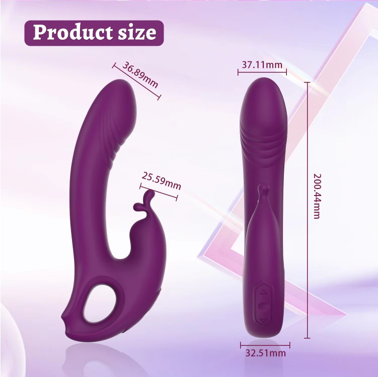 Clitoral Teasing Rabbit Vibrator Size
