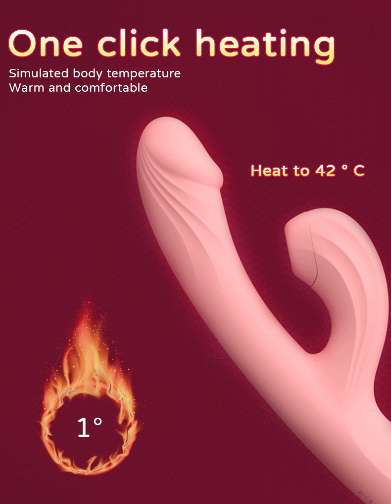 Clit Sucker Heating Vibrator