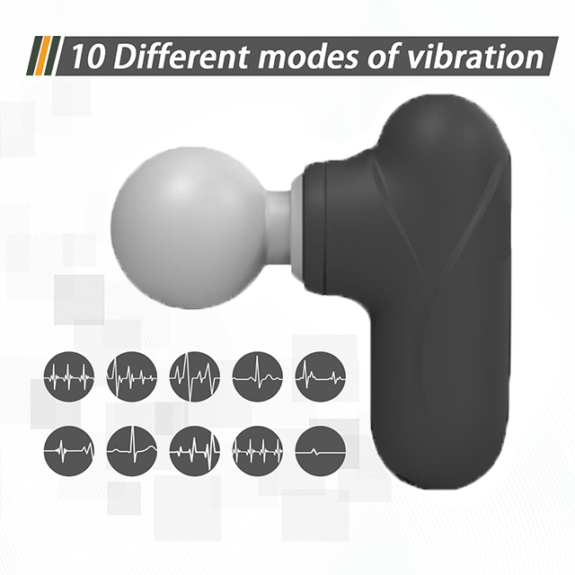 Wand Massage Gun Small 10 Vibrator Modes