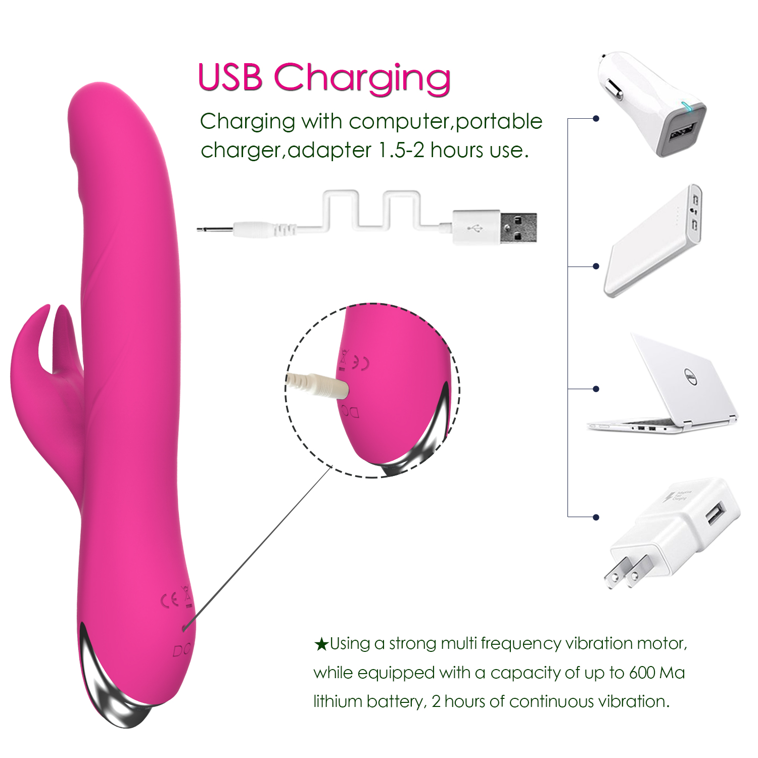 Rechargeable Bunny Vibrator
