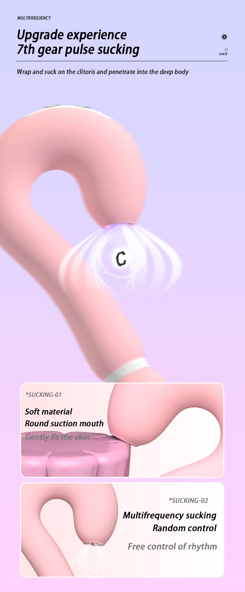 Clit Sucker Vibrators Features