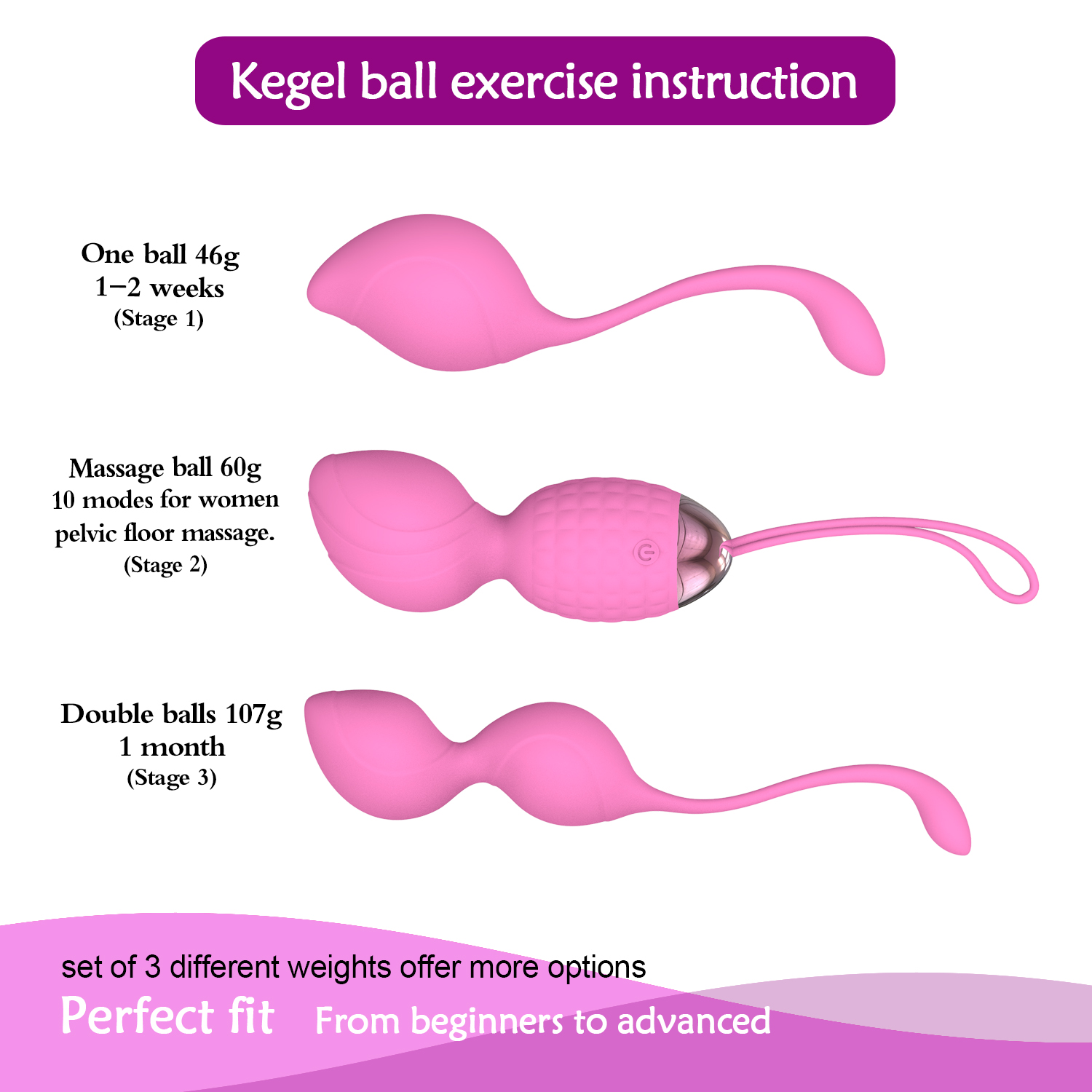 How to Use Ben Wa Kegel Exercise Balls
