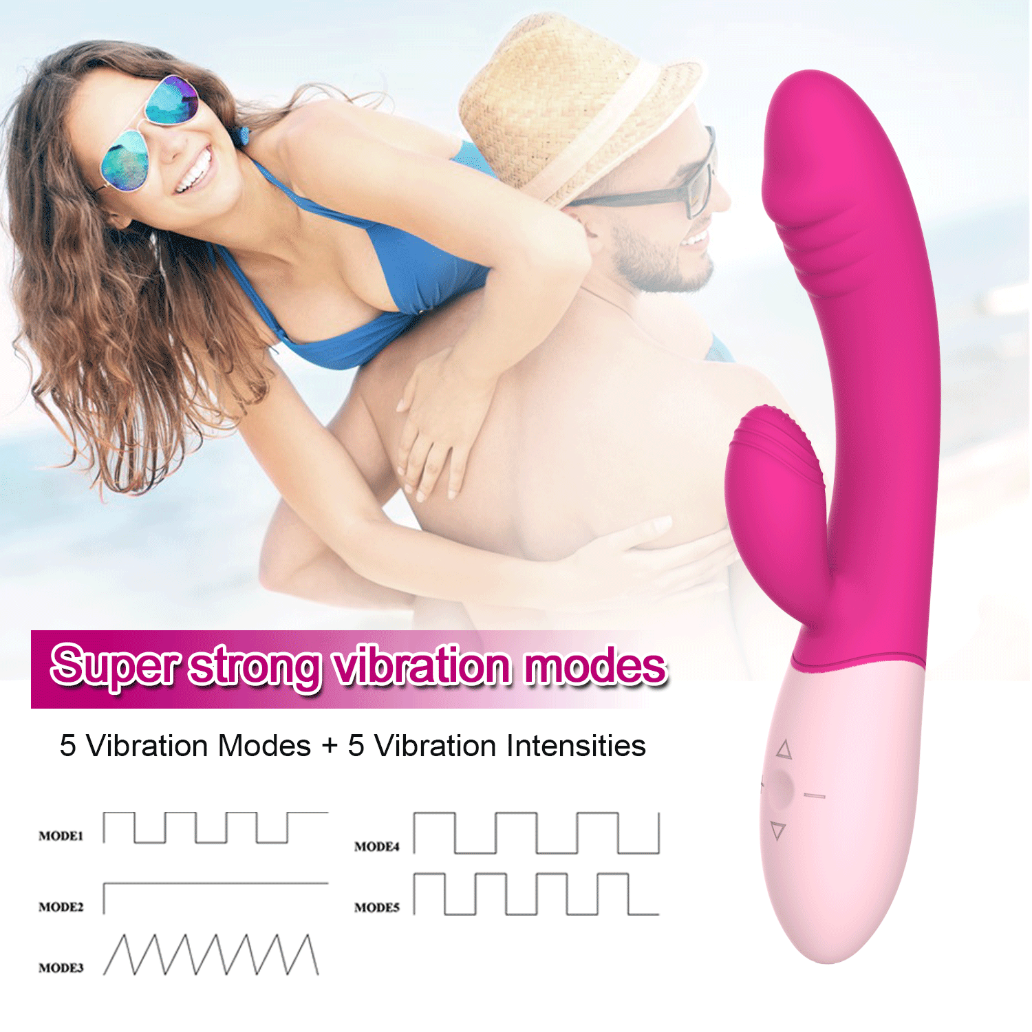 G Spot Dildo Vibrator Clitoral Massager