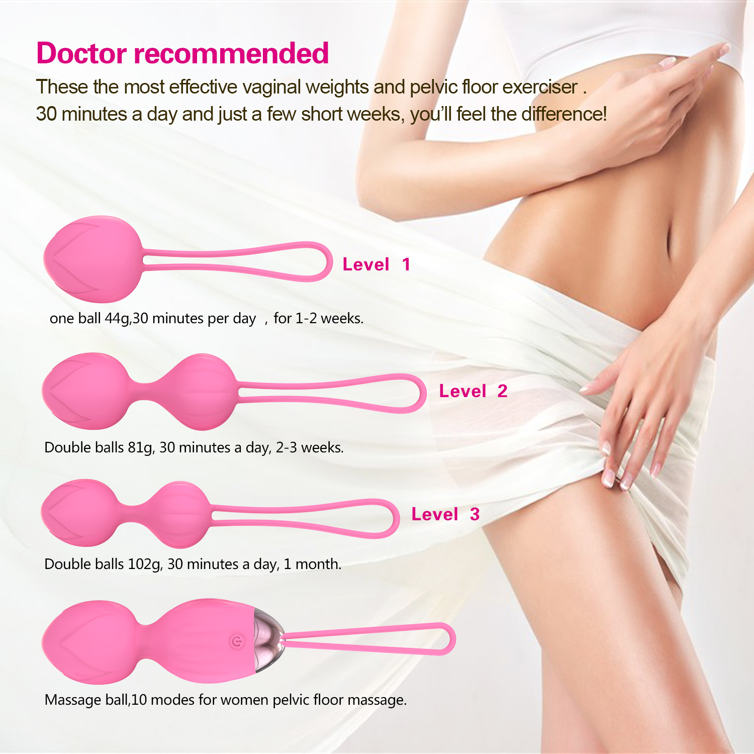 Ben Wa Balls Sets Use Time