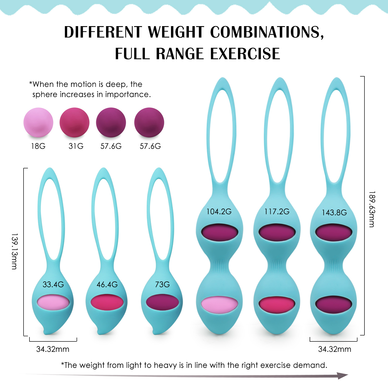 Vaginal Shrink Ball Size Weight