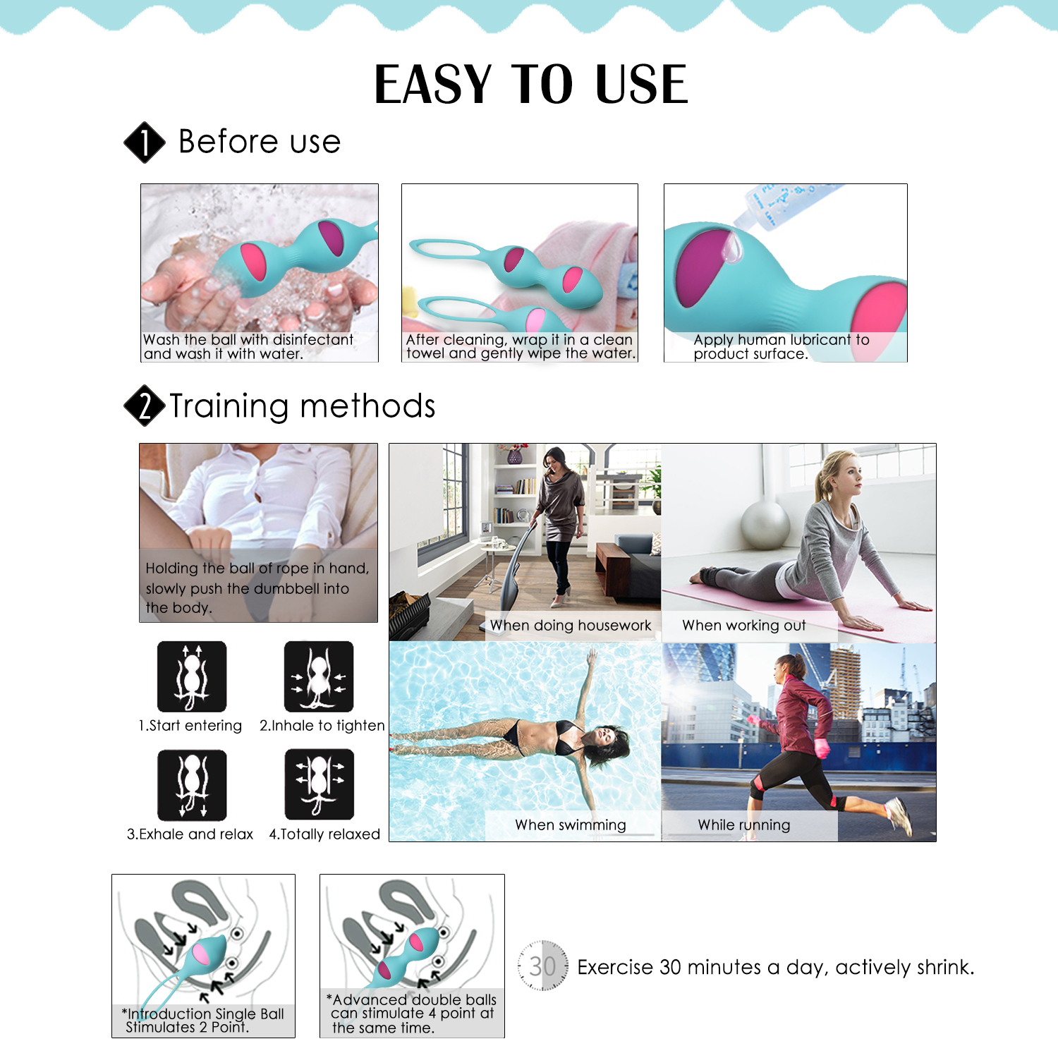 Vaginal Shrink Ball USE