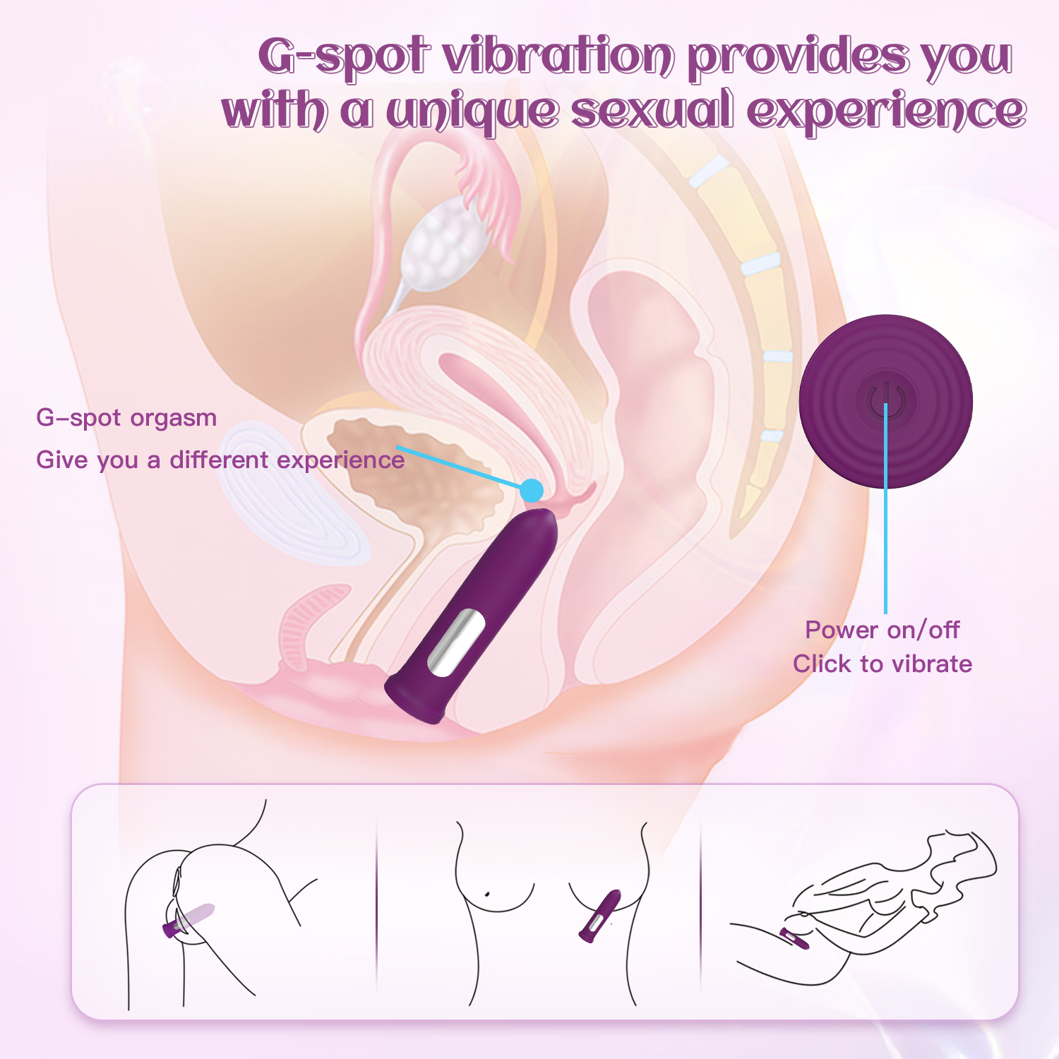 Small Dildo Bullet Vibrator