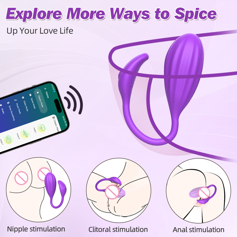 Long Distance Wearable Vibrator