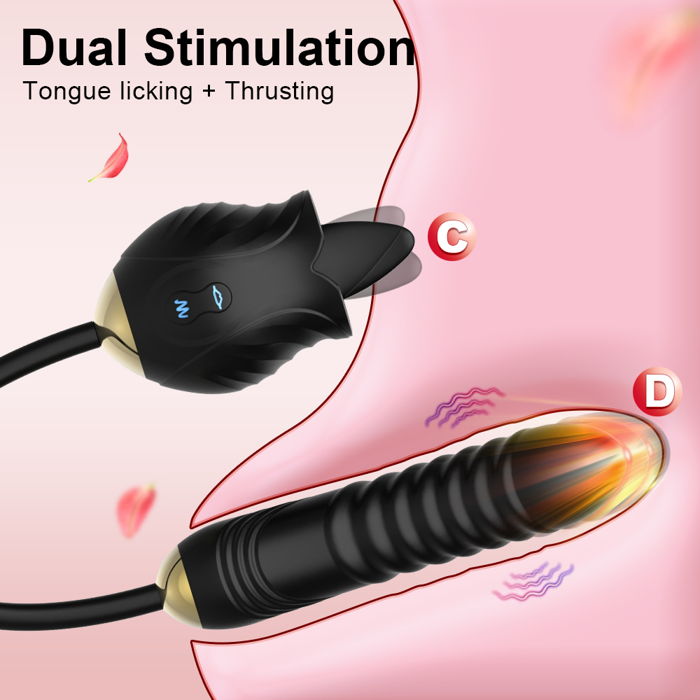 Rose Licking Clitoral Vibrator