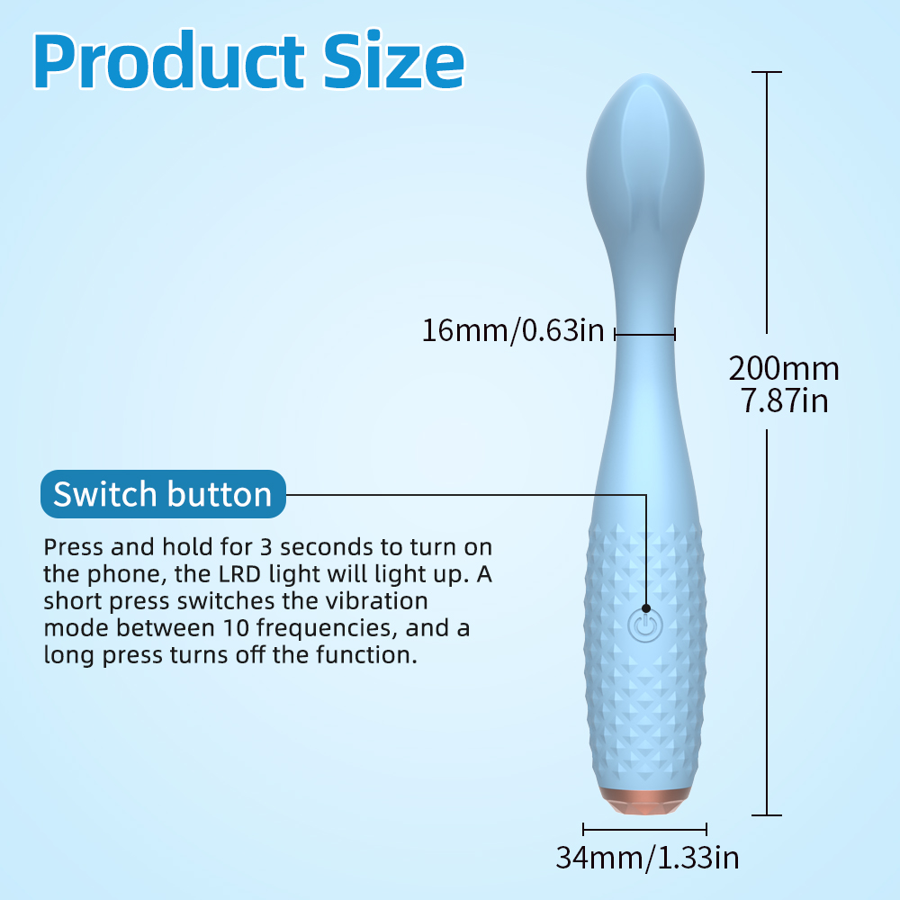 Classic Vibrator Size