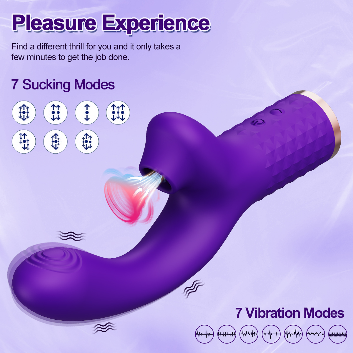 7 Modes Clitoral Suction Vibrator