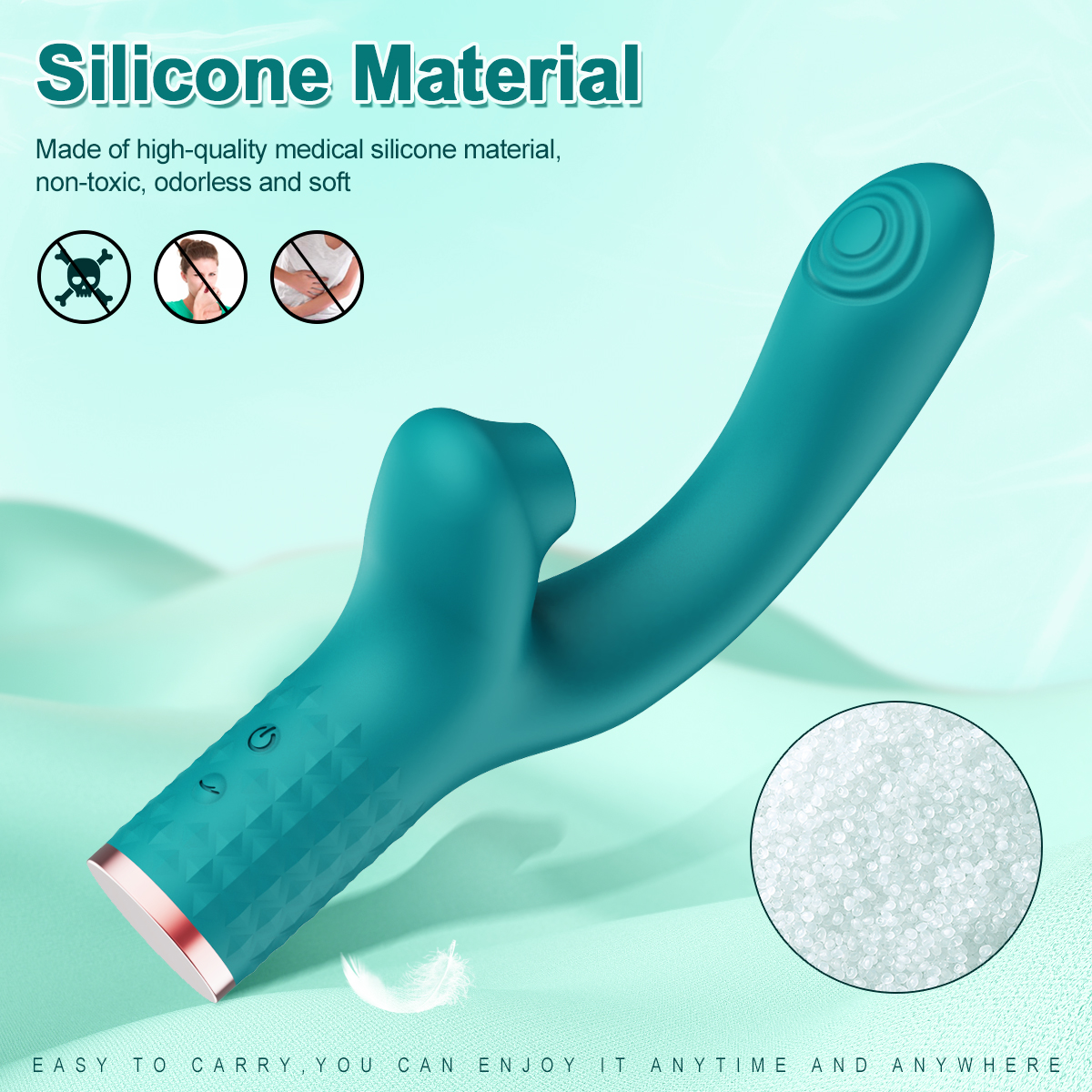 Female G-spot Silicone Vibrators