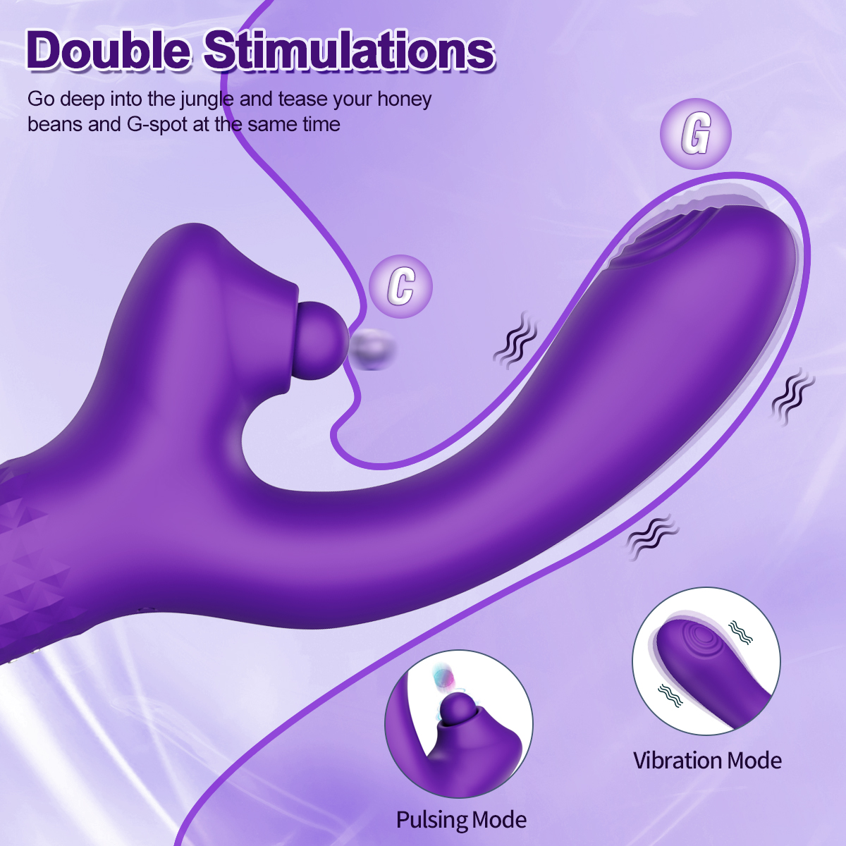 Purple G-spot Vibrator