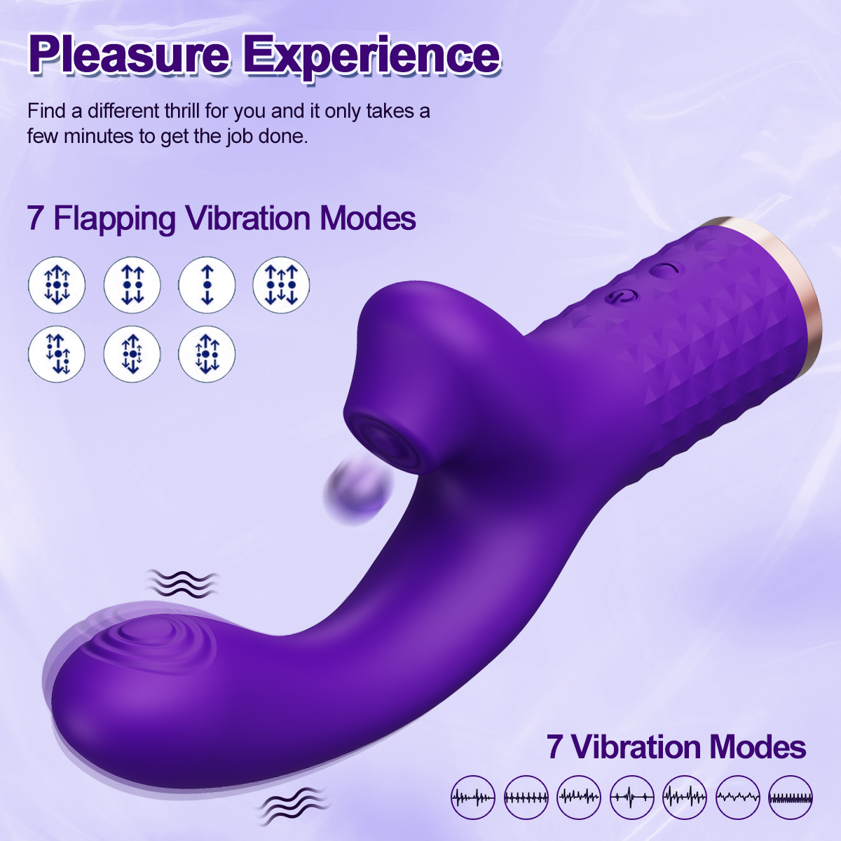 G-Spot Slap Vibrator 7 Flapping Vibration Modes