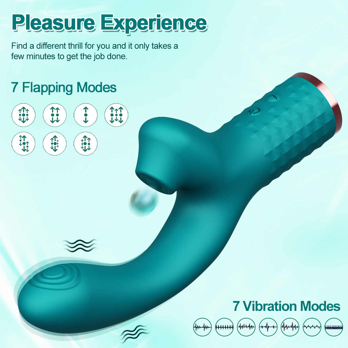Female Clitoral Tapping Vibrator