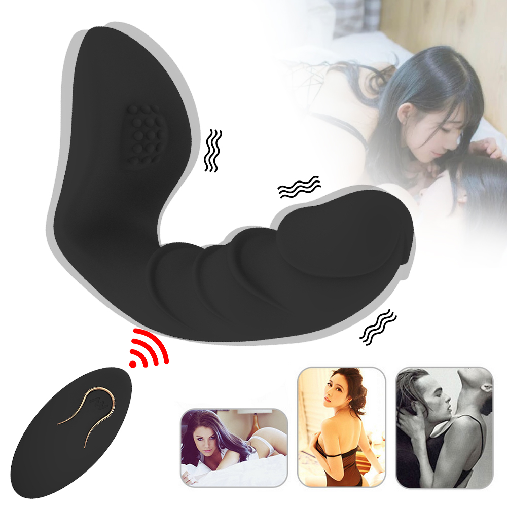 Black Remote Control Vibrator