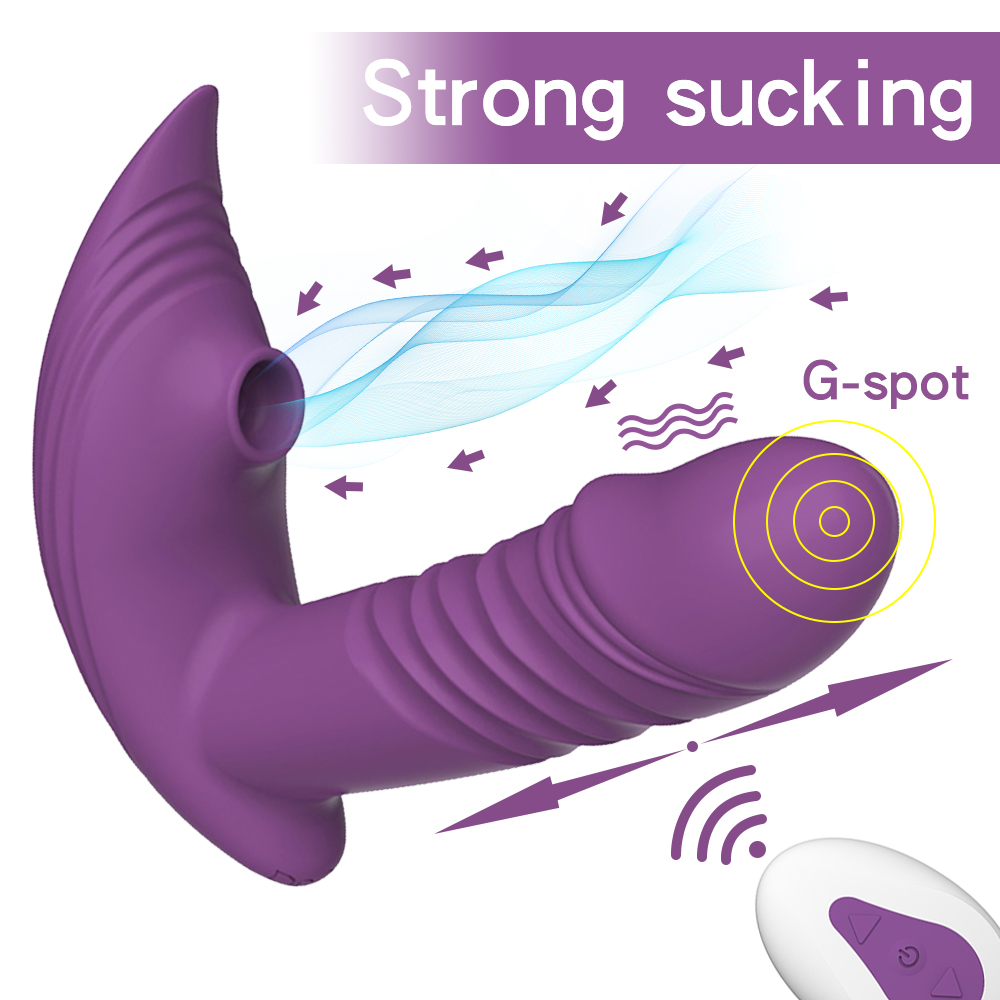 Clitoris Sucker Purple Vibrator
