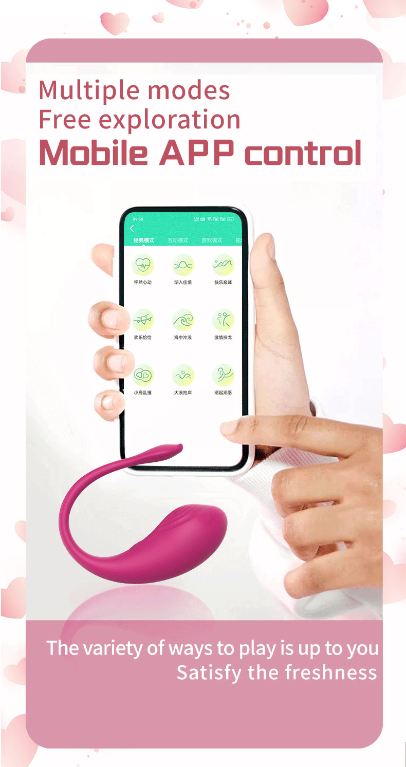 Mobile APP control Small Vibrators
