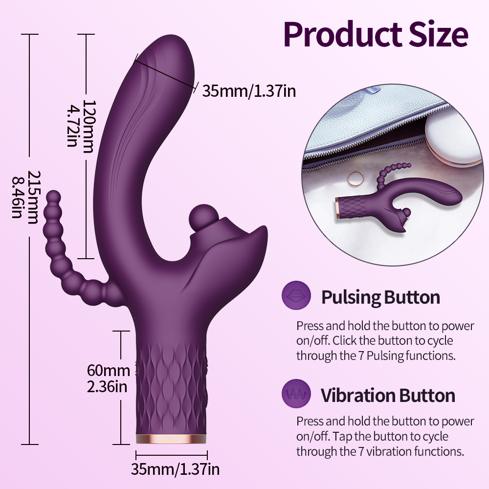 Women's G-spot Vibrator Size