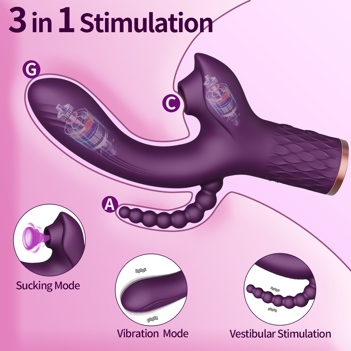Air G-Spot Stimulator Vibrator