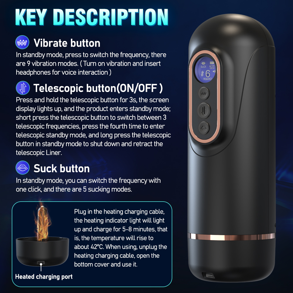 Black Male Masturbation Toy