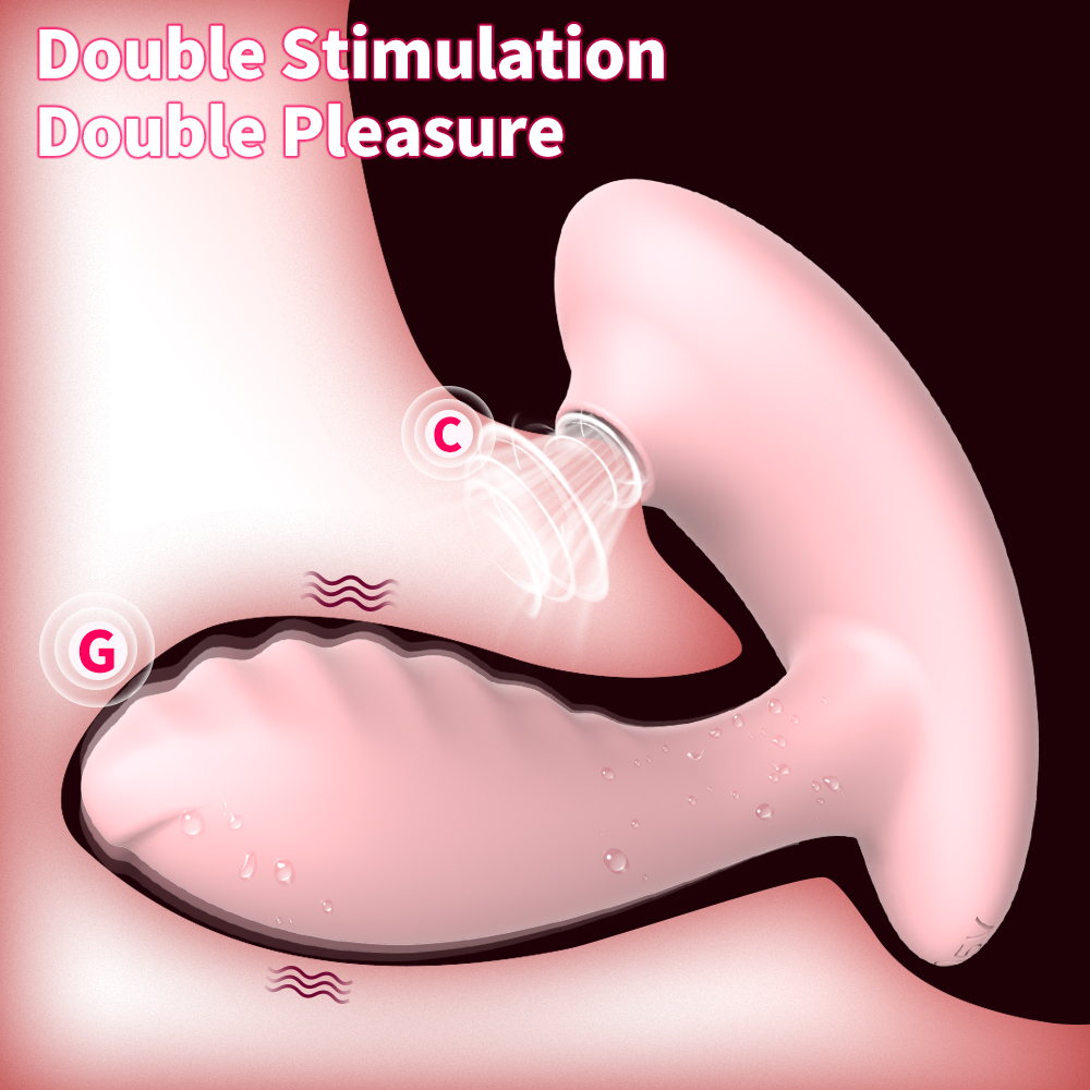 Small Double Stimulation Clit Vibrator