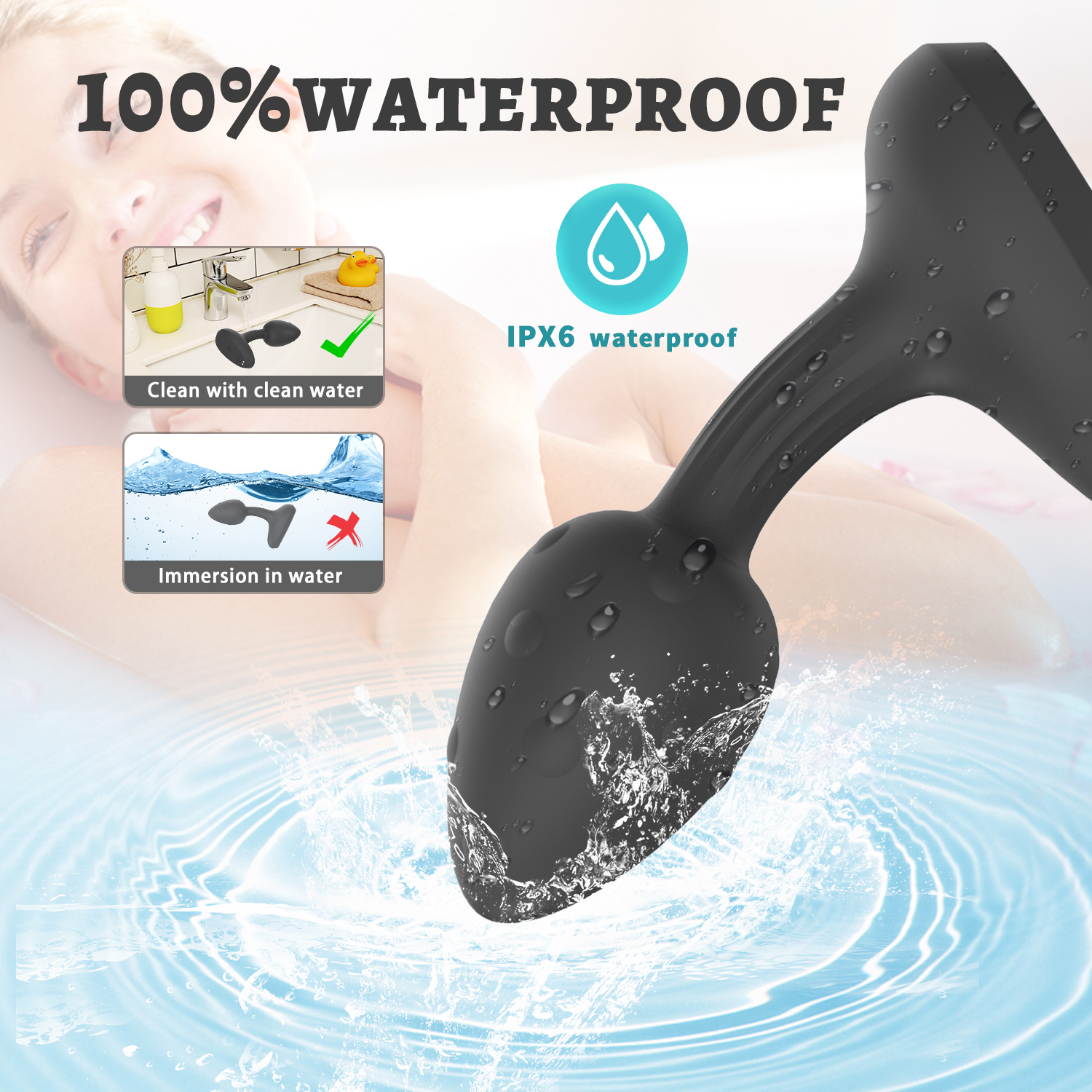 Anal Butt Plug Waterproof