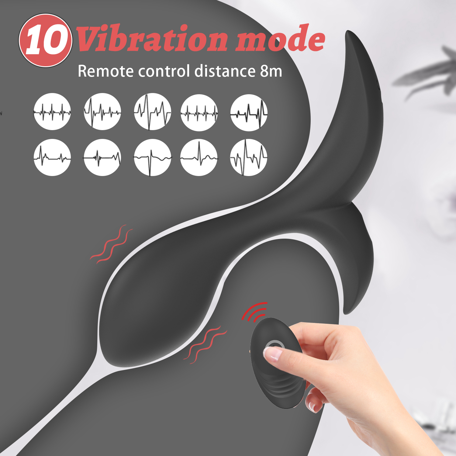 Remote Control Vibrators 10 modes