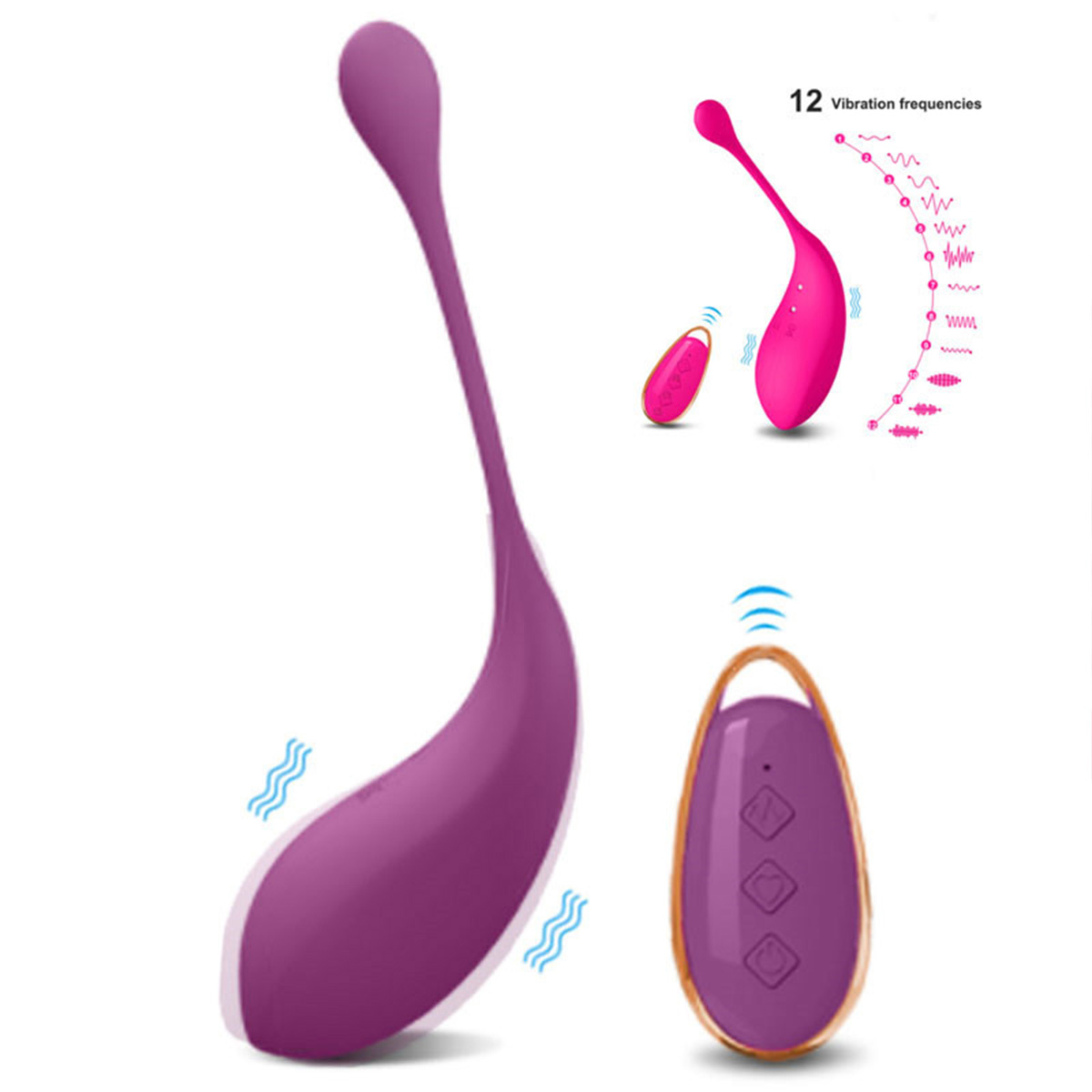 Remote Control Mini Vibrator