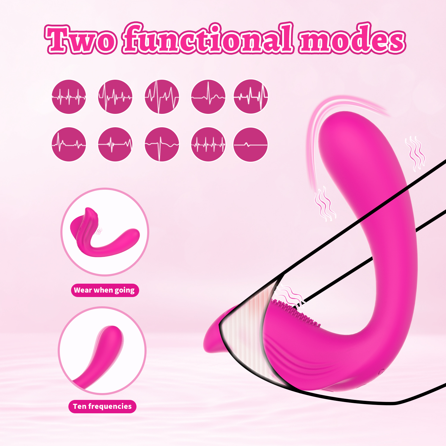 App Controlled Wear Vibrator