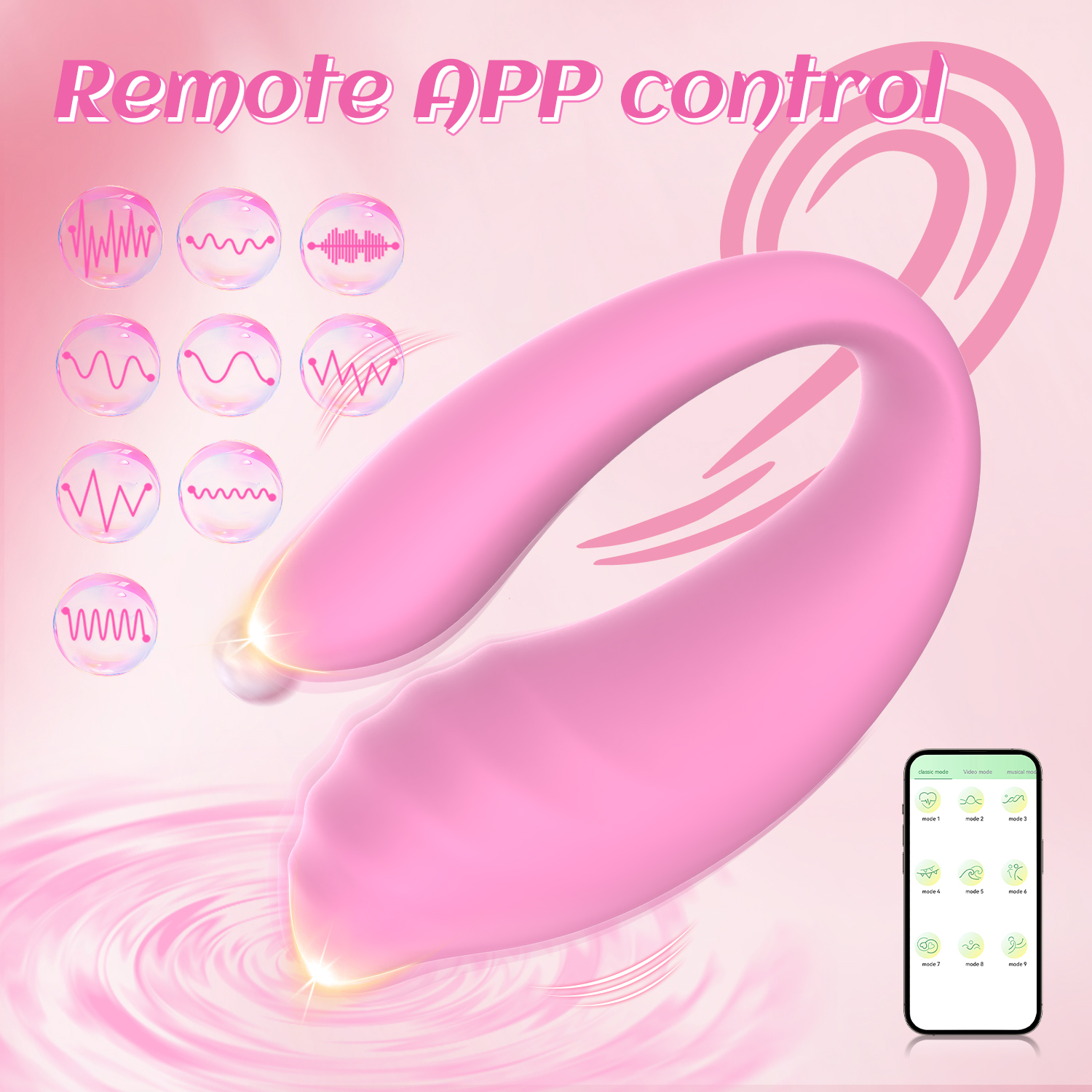 Bluetooth APP Control Vibrator