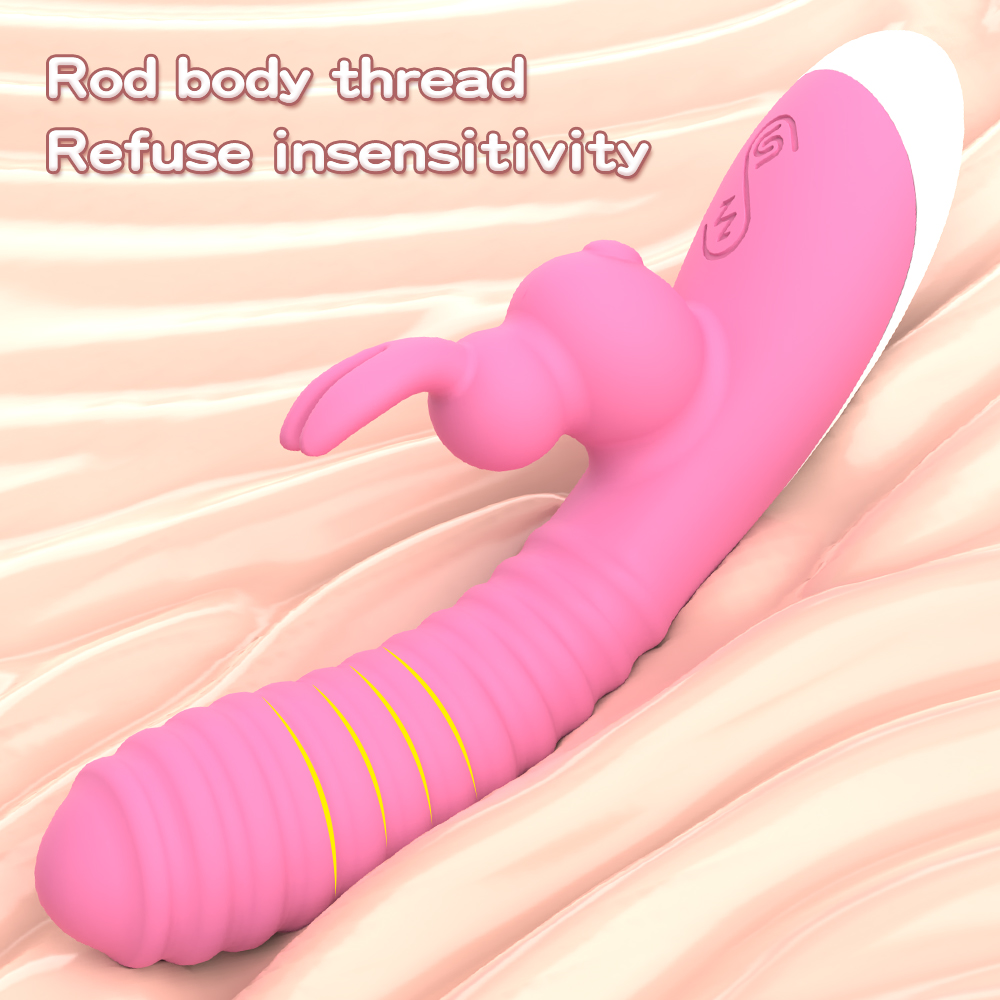 Pink Clitoral Vibrating Rabbit Toys