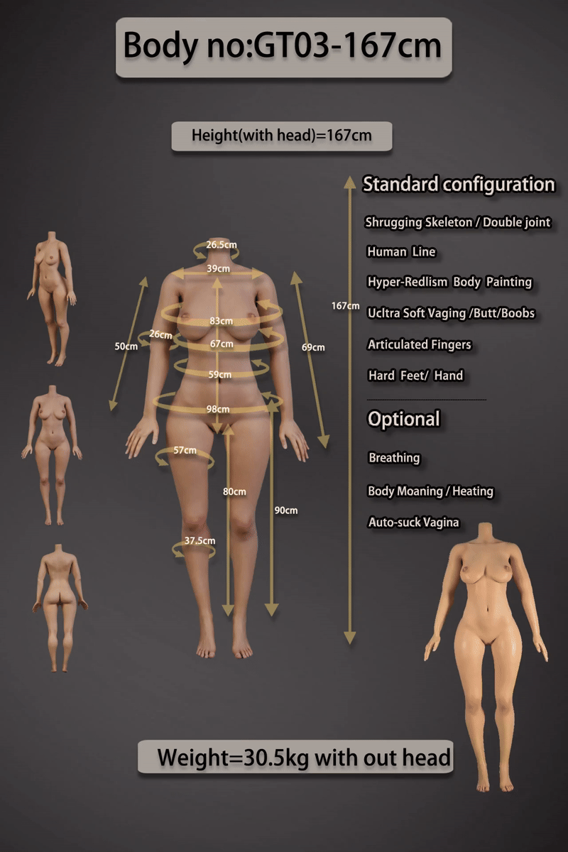 Full Size Sex Doll sIZE