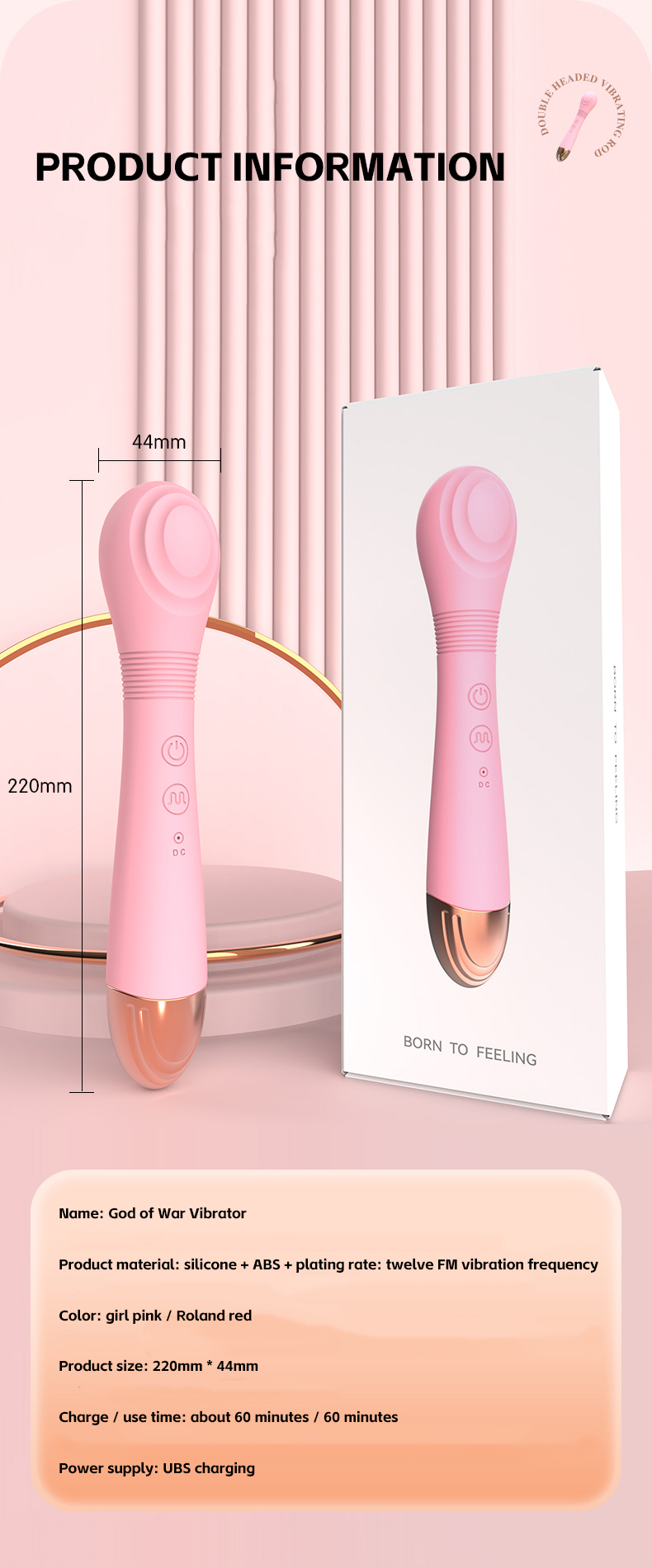 Massage Stick Size