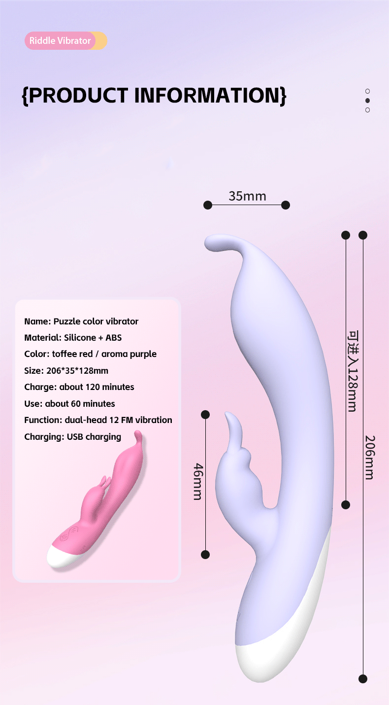 Rabbit Vibrator Size