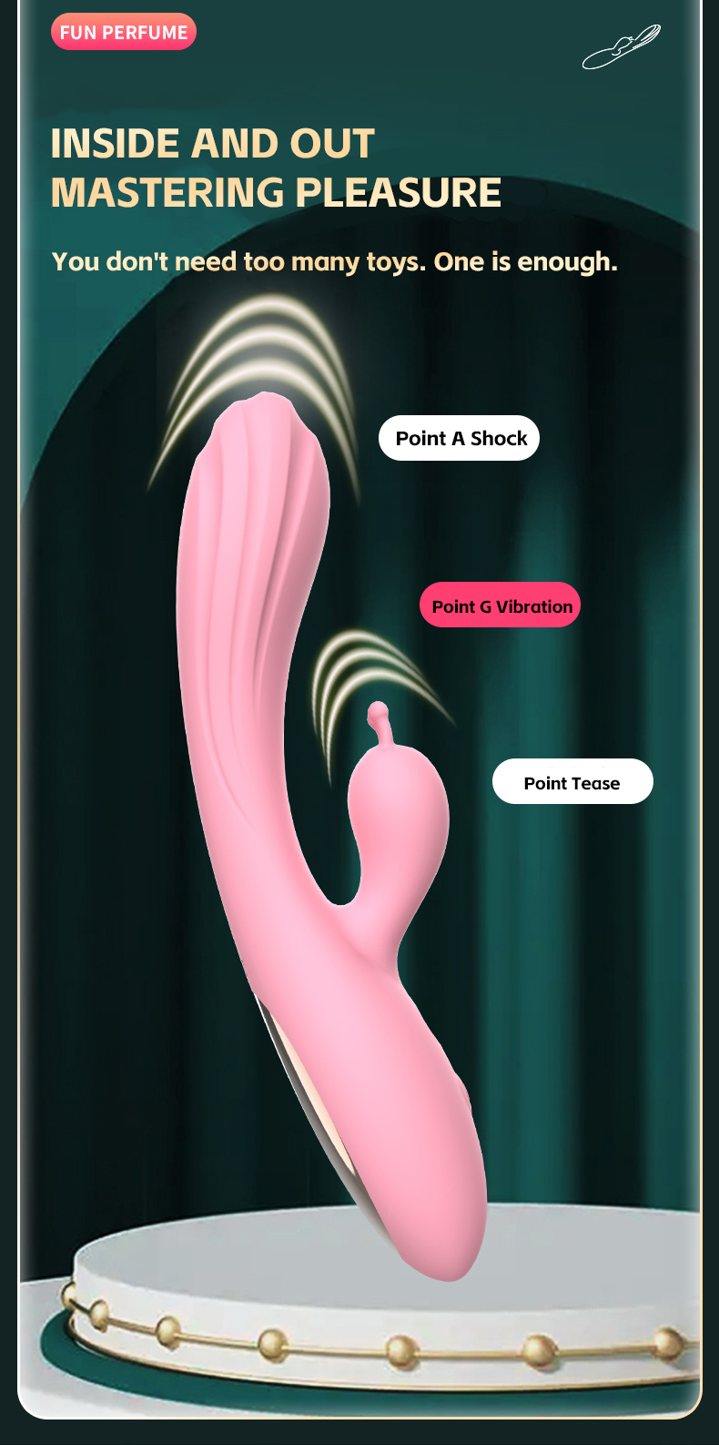 High Quality Multi-functional Vibrator 