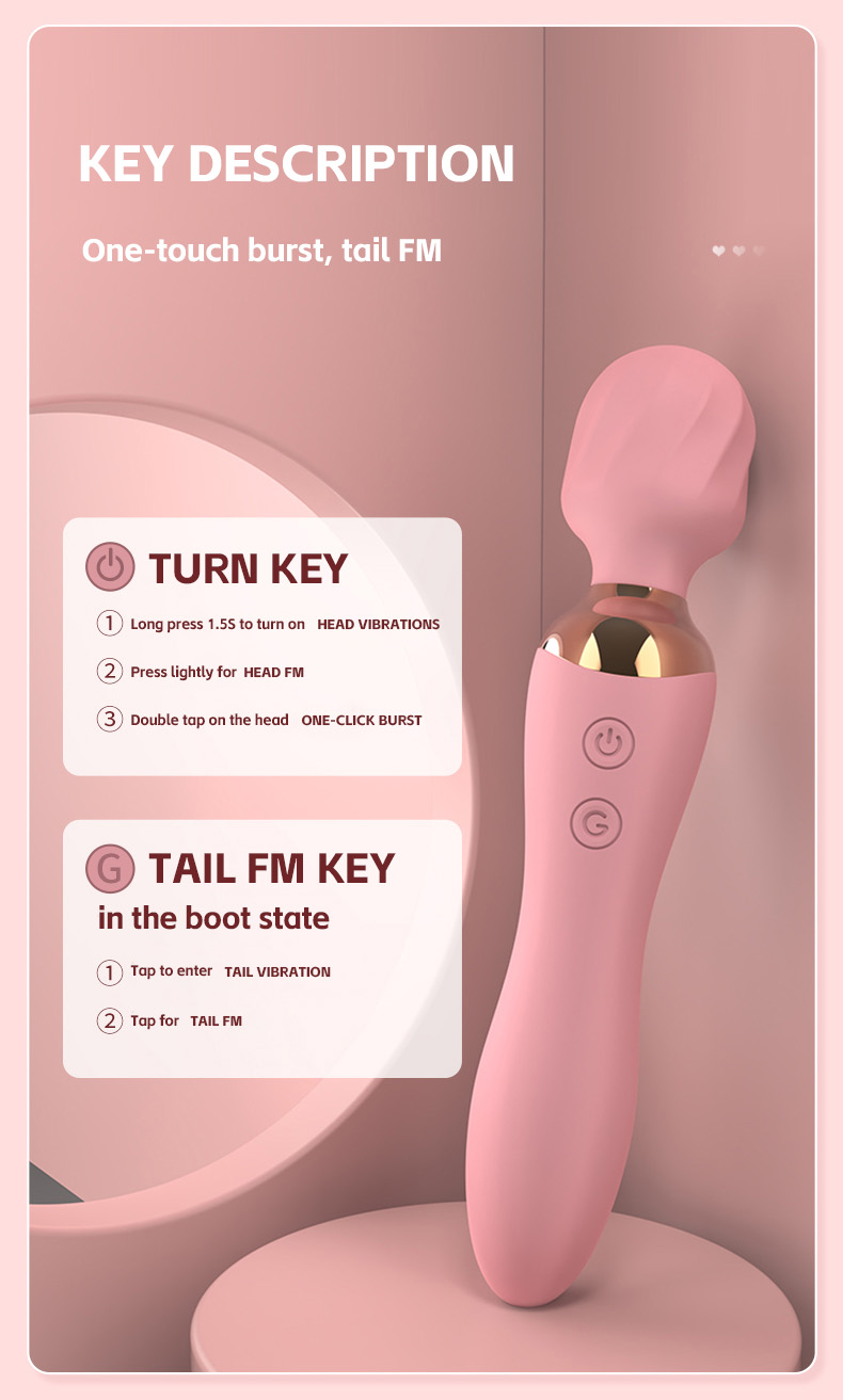 AV Vibrator Pink