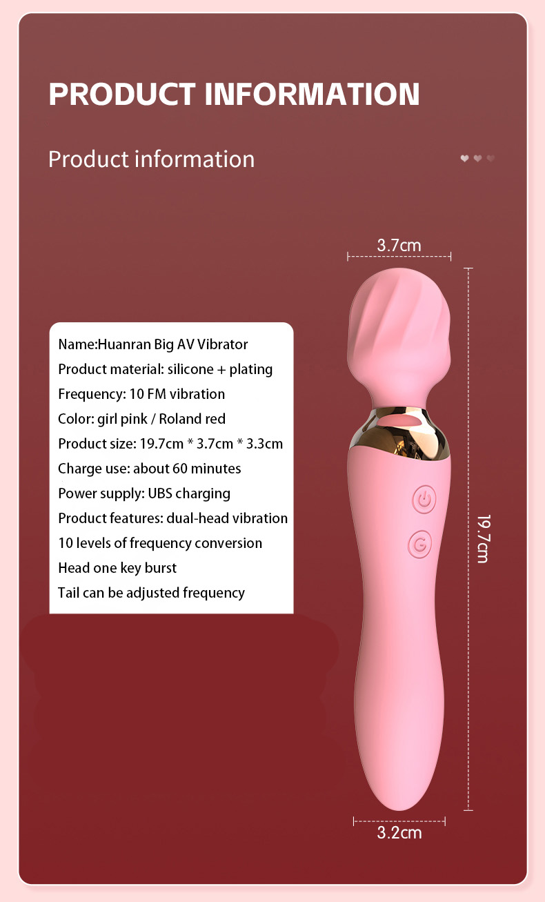 AV Vibrator Size