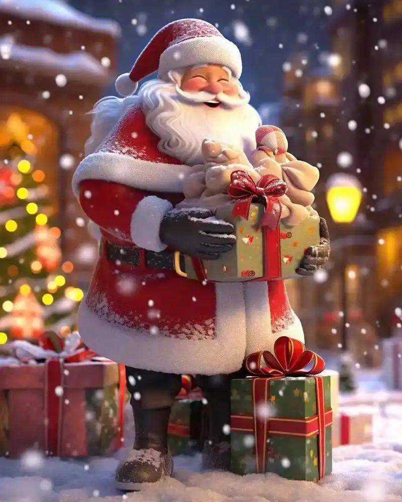 Cartoon Santa Claus