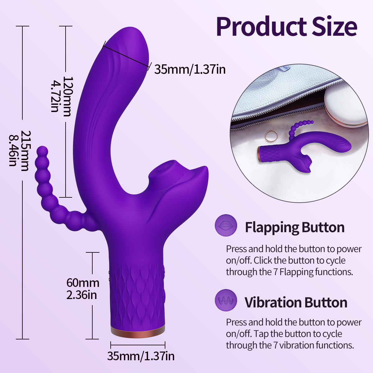 Clitoral Vibrators Size