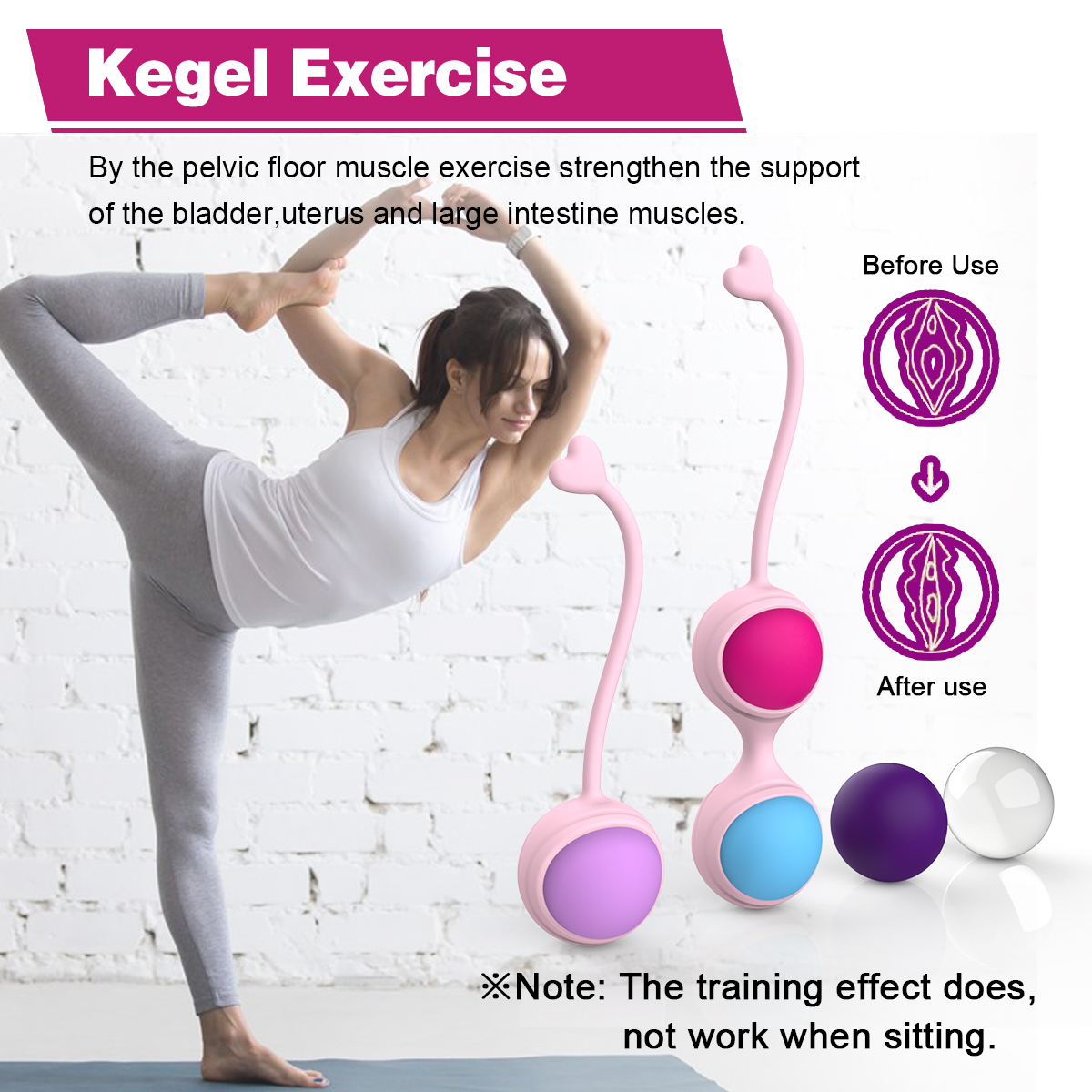 kegel exercise balls how to use