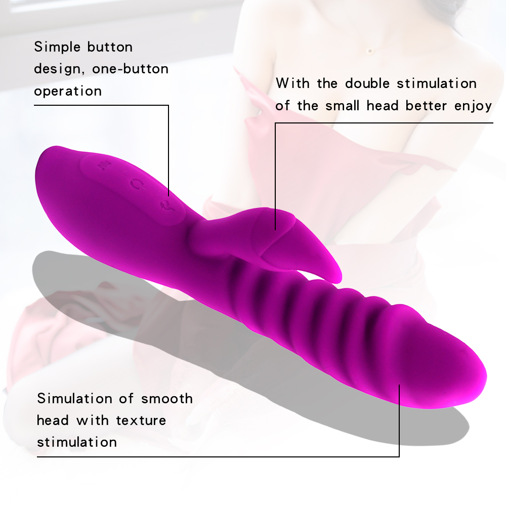 Vibrator Purple Rabbit 