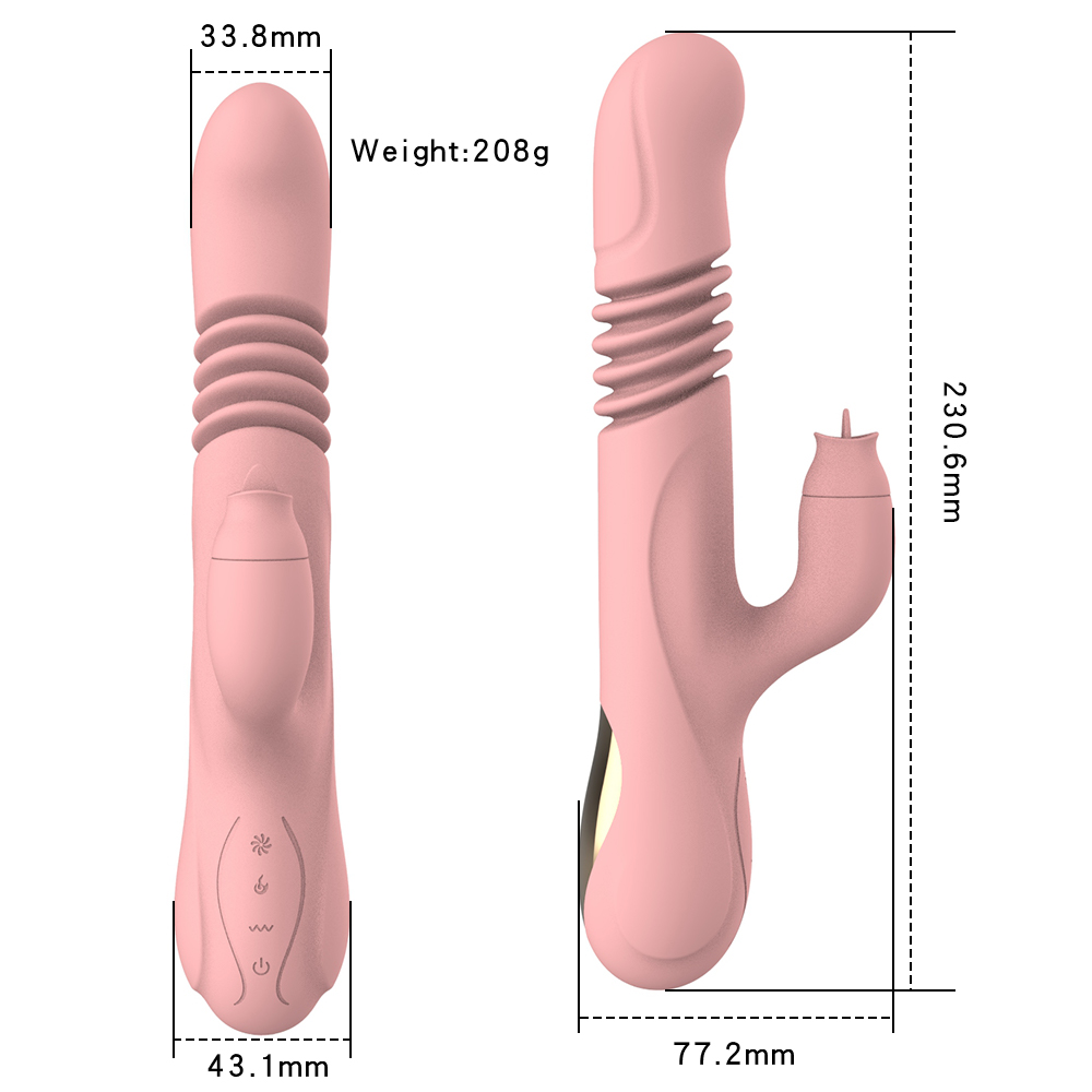 Retractable Vibrator Size
