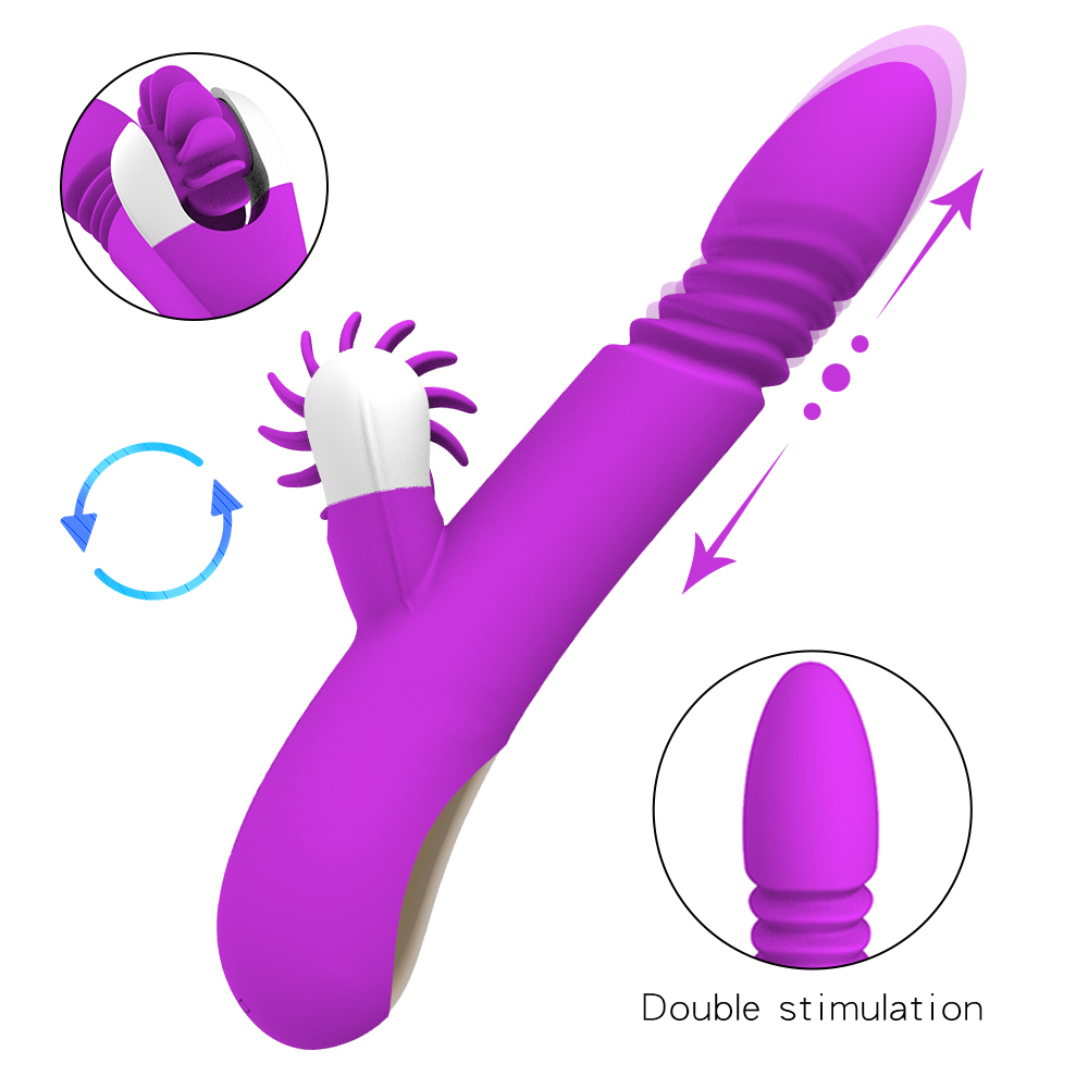 Purple Retractable Bullet Vibrator