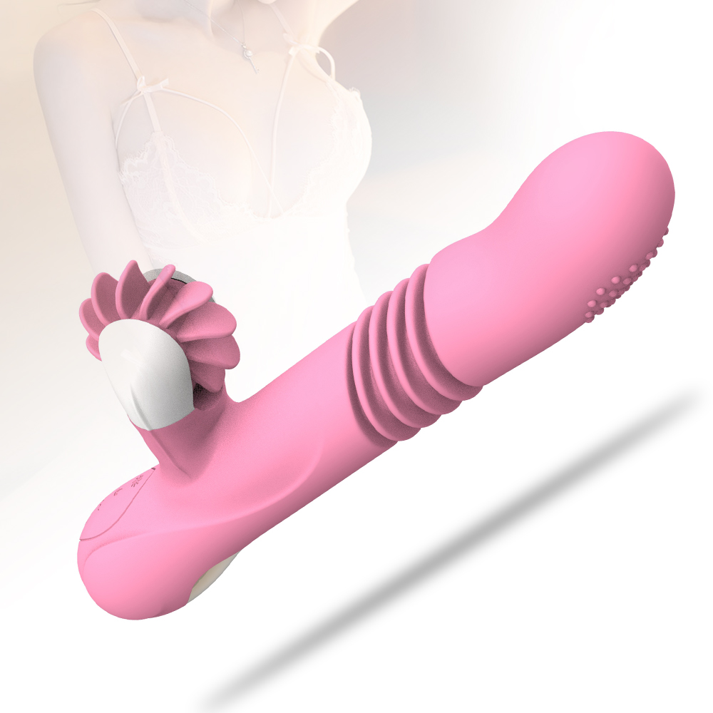 Retractable Dildo Vibrator