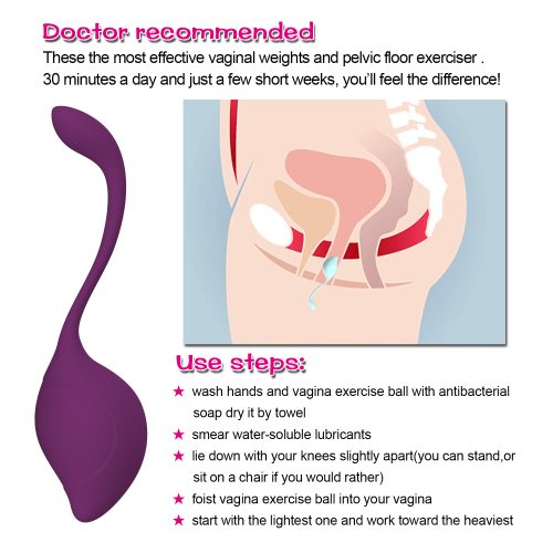 Vaginal Dumbbell Use Steps