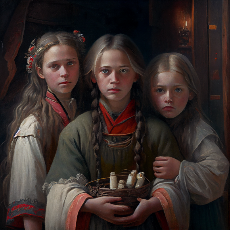 three girls